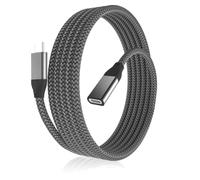 Basesailor Cable de Extensión USB C 1M,Tipo C 3.1 Gen2 10 Gbps Hembra a Enchufe Adaptador PD Thunderbolt 3 Compatible Extension Cable para iPhone 15 14 13 12,Mag/Safe Macbook Mac,iPad 10 Pro Air 5 4