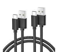 Basesailor Cable USB C 3M 2-Pack,Cable Cargador Carga Rápida Tipo C para iPhone 16 15,Samsung Galaxy Tab S7 S9 A7 Lite,Note 10 20 S8 S9 S10 S10E S21 S22 S23 S24 Ultra Plus,A31 A32 A33,A53 A54 A73