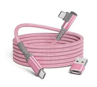 Basesailor Cable USB Tipo C a C 100W 3M con Adaptador,Cargador Carga Rápida PD para iPhone 16 15,MacBook Mac,iPad 10 Pro 11,Air 4 5 Mini 6 Gen,Samsung Galaxy S21 S22 S23 S24,A54,Plus Ultra,Z Fold Flip
