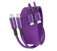 Basesailor Cable USB Tipo C a USB C 60W para iPhone 18 17 Pro Max,3M 2Pack | Cable de carga rápida para Apple 17e 16 15 Plus,MacBook Pro,iPad Air,Samsung Galaxy S26 S25 S24 S23 Ultra,A56 A55 A54,Pixel 9
