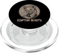 Basetet de Gato de Belleza egipcia PopSockets PopGrip para MagSafe