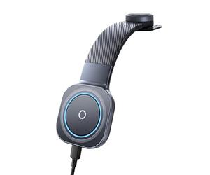 Baseus 15W C03 Pro Cargador Inalambrico Coche con MagSafe, Carga Rápida Soporte Teléfono Coche Magnético, Soporte Móvil Coche Universal, Compatible con iPhone, Samsung, Smartphone