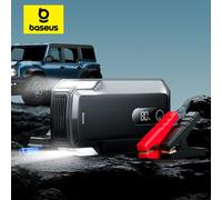 Baseus 2000A arrancador de batería de coche 20000mAh banco de energía refuerzo de coche para cargador de batería de coche gasolina diésel 12v dispositivo de arranque de coche 20000mAh 2000A
