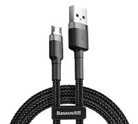BASEUS Accesorios Marca Modelo Cable USB para Micro USB Grey-Black Cafule 2.0A 300 cm
