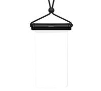 Baseus AquaGlide - Bolsa impermeable para teléfono, protección impermeable IPX8 con tira para el cuello y la muñeca para iPhone 15, 14, 13, 12 Pro Max, Samsung Galaxy S24 Ultra y smartphones de hasta