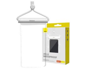 Baseus aquaglide - funda impermeable ipx8 con cuello y correa de muñe