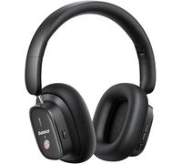 Baseus Auriculares con cancelación de ruido activo con batería de 100 horas, sonido LHDC Hi-Res, reduce el ruido hasta en un 95%, sonido espacial, micrófonos ENC, 0,038 s de baja latencia, auriculares