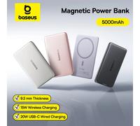 Batería externa Baseus PicoGo AM41 5000 mAh carga inalámbrica MagSafe 20 W