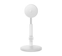 Baseus Baseus MagPro Series - Soporte magnético para teléfono de escritorio, giratorio y ajustable, compatible con modelos iPhone 12 y superiores (blanco)