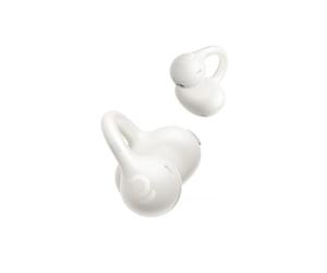Baseus BC1 - Auriculares Abiertos con Sonido Impresionante, amplificación de Graves adaptativa, Bluetooth 6.0, cancelación de Ruido en Llamadas, IP55, 38H Akk, Buds Ligeros, Blanco Suave