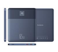 Baseus Blade2 PowerBank Cargador para Portátil 65W USB-C 12000mAh Display LED Negro