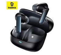 Baseus Bowie M2s ANC auriculares Bluetooth 5,3 cancelación activa de ruido-48dB auriculares inalámbricos compatible con auriculares de Audio espacial 3D EP10 Pro White