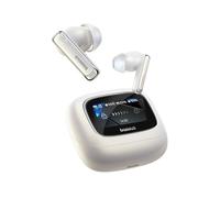 Baseus Bowie M2s Ultra True - Auriculares inalámbricos, Bluetooth 5.4, audio de alta resolución, cancelación de ruido de 52 dB, acústica espacial, pantalla táctil inteligente, tiempo de reproducción