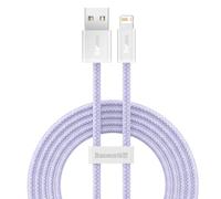 Baseus Cable de carga súper rápida USB-C a USB-C de 100 W para dispositivos Huawei, móviles Oppo, Xiaomi, Nokia y todos los dispositivos tipo C, 2 metros (blanco)