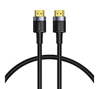 Baseus Cable de vídeo Cafule 4KHDMI Macho a 4KHDMI Macho, 3 m, Negro (CADKLF-G01)