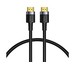Baseus Cable de vídeo Cafule 4KHDMI Macho a 4KHDMI Macho, 3 m, Negro (CADKLF-G01)