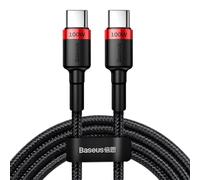 Baseus - Cable tipo C para tipo C Pd100W (alimentación de Tungstênio Dourado, carro rápido Catwj-A01, 2 m)