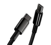 Baseus Cable USB C [1M] Carga Rápida 100W PD QC 4.0, Cable de Carga Tipo-C de Aleación de Zinc para iPhone 17 16 15 14 13 Pro Max Air, iPad Air, Galaxy S25 24 23, MacBook Pro, Xiaomi, Steam Deck