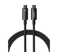 Baseus Cable USB-C Tungsten Gold 480 Mbps / 240 W 1 m Negro