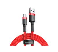 Baseus cafule cable usb 2 m usb 2.0 usb a usb c rojo