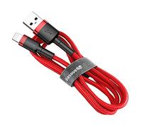 Baseus - Cafule Cable USB to Lightning, 1.5 A, 2 m (Red)