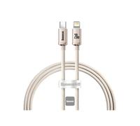 Baseus - CAJY001304 cable de conector Lightning 1,2 m Rosa