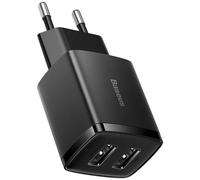 Baseus Cargador Quick Charger 2xUBS 10.5W Negro