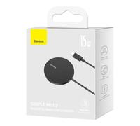 Cargador Inalámbrico Baseus Simple Mini3 15W Negro