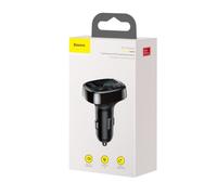 Baseus ccmt000001 transmisor fm 87,5 - 108 mhz bluetooth/usb negro