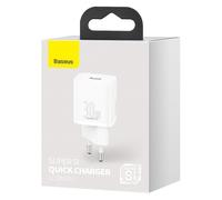 Baseus ccsup-j02 cargador de dispositivo móvil universal blanco corri