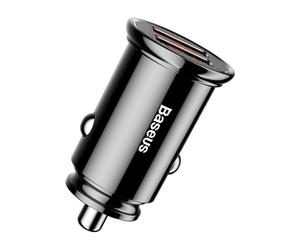 Baseus circular plastic universal negro encendedor de cigarrillos carg
