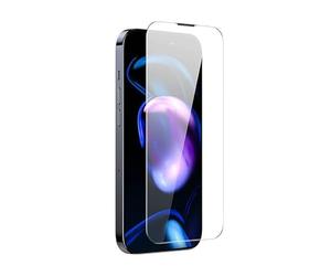 Baseus Crystal 0.3mm Antipolvo Vidrio Templado 2 piezas para iPhone 14 Pro Max