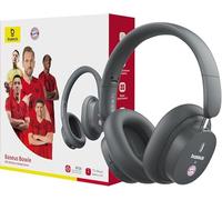 Baseus D05 - Auriculares Bluetooth sobre la oreja con graves potentes, 50 horas de reproducción, claridad de llamada ENC, aislamiento de ruido, ajuste cómodo, auriculares ligeros y plegables