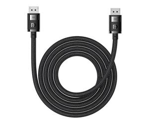 Baseus DP 8K a DP 8K Cable de Alta definición, 2 m (Negro)