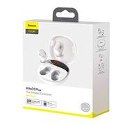Baseus Earphone Bluetooth Encok WM01 Plus True Wireless White (NGWM01P-02)