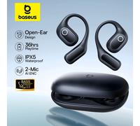 Baseus - OS-BASEUS ELI 2I FIT OPEN-EAR TRUE WIRELESS EARBUDS COSMIC BLACK