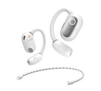 Baseus Eli Sport 1 Auriculares de diadema abierta, Bluetooth, acústica direccional, bajos potentes, ultraligeros, IPX4 impermeables, micrófonos ENC, Bluetooth 5.3 para correr, entrenamiento - blanco