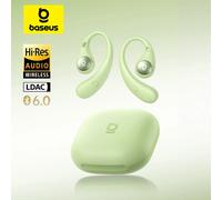 Baseus Eli Sport 2 Auriculares inalámbricos de oído abierto Auriculares Bluetooth 6,0 OWS Auriculares de alta resolución con LDAC OWS Auriculares deportivos con gancho para la oreja Cosmic Black