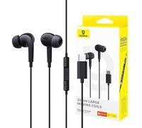 Baseus Encok CZ18 - Auriculares con Cable, Color Negro