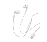 Baseus Encok CZ19 - Auriculares con cable en el oído, color blanco