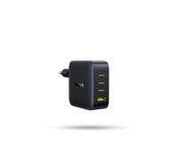 Baseus Enerfill Cargador USB C 140W, 4 Puertos USB C, PD con PPS, GAN Cargador Rápido Compatible con MacBook Pro/Air, iPad Pro, iPhone 16/15/14/13/12 Pro MAX, Galaxy S25/24, Pixel 9 8, Steam Deck