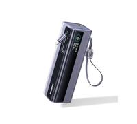 Baseus EnerG R11 - Batería externa para portátil (25000 mAh, carga rápida de 200 W, cable USB C retráctil de 62 cm, baterías externas para teléfono móvil para MacBook Pro, Dell, HP, Samsung Galaxy