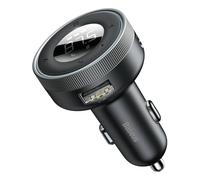 Baseus Enjoy Car Transmisor FM AUX Bluetooth 5.0 Cargador de Coche 2 x USB