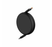 Baseus Free2Draw Cable de Carga Rápida Retráctil 100W USB-C a USB-C 1m Negro