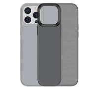 Baseus Funda para iPhone 13 Pro MAX Simple Series Transparente Negro ((ARAJ000501)
