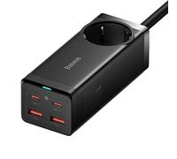 Baseus Gan3 Pro - Cargador 2 x USB + 2 x USB-C + 100 W Socket