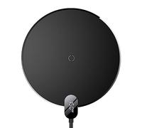 Base Cargador para Smartphone Inalámbrico Digital LED 15W (Negro) - BASEUS