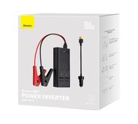 Baseus inversor de corriente para coche igbt 300w/220v (c+u + enchufe