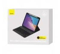 Baseus iPad Pro 11/12.9 - Carcasa Brillante con Teclado (QWERTY), Color Negro
