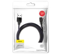 Baseus lightning yiven - cable para apple (2 a, 1,8 m), color negro